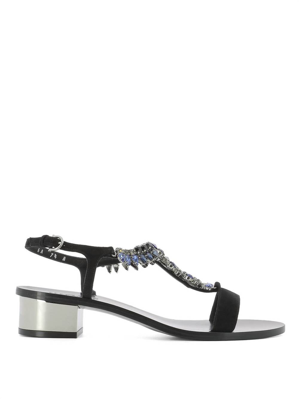 NEW SALVATORE FERRAGAMO women's elsie 30 3cm sandal in nero